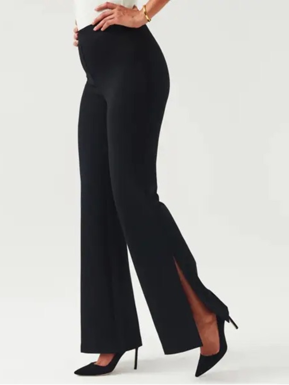 Spanx The Double Split Pants Large